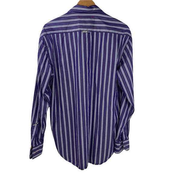 Robert Graham Freshly Laundered Shirt Embroidered Flip Flops Button Up Men’s XL - Picture 11 of 16